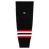 Athletic Knit Flex Fabric Pro Striped Hockey Socks